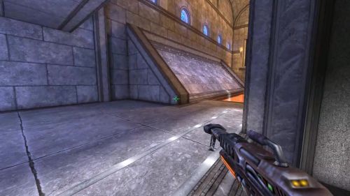 Unreal Tournament 99 First Person gameplay screenshot 3 of 10 - Map: CTF-BT-AzurePalace-V1.unr - Demo: 261cadd6-58d9-4810-8c2f-10ef2e31aaf2.dem - Gameplay match