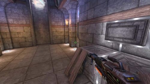 Unreal Tournament 99 First Person gameplay screenshot 7 of 10 - Map: CTF-BT-AzurePalace-V1.unr - Demo: 261cadd6-58d9-4810-8c2f-10ef2e31aaf2.dem - Gameplay match