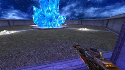 Unreal Tournament 99 First Person gameplay screenshot 10 of 10 - Map: CTF-BT-AzurePalace-V1.unr - Demo: 261cadd6-58d9-4810-8c2f-10ef2e31aaf2.dem - Gameplay match