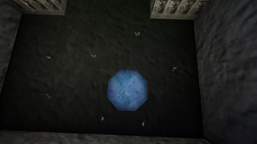 Unreal Tournament 99 First Person gameplay screenshot 1 of 9 - Map: CTF-BT-MosquitoPalace-fix.unr - Demo: 7a7f47f9-5c9a-456f-bd63-3919590f3fc6.dem - Gameplay match