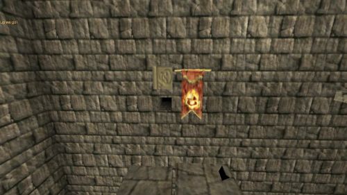 Unreal Tournament 99 First Person gameplay screenshot 3 of 9 - Map: CTF-BT-MosquitoPalace-fix.unr - Demo: 7a7f47f9-5c9a-456f-bd63-3919590f3fc6.dem - Gameplay match