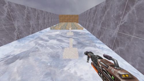 Unreal Tournament 99 First Person gameplay screenshot 5 of 10 - Map: CTF-BT-RushNoob-fix.unr - Demo: 1dd61a01-d97c-4e48-98a4-a8b6d6f37fbf.dem - Gameplay match