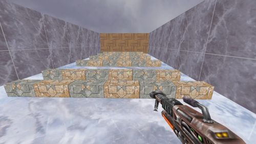Unreal Tournament 99 First Person gameplay screenshot 6 of 10 - Map: CTF-BT-RushNoob-fix.unr - Demo: 1dd61a01-d97c-4e48-98a4-a8b6d6f37fbf.dem - Gameplay match