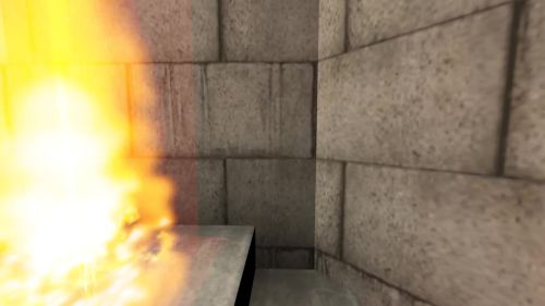 Unreal Tournament 99 First Person gameplay screenshot 2 of 9 - Map: CTF-BT-(CN)Happy2011.unr - Demo: 4893a976-dc04-4aa6-bf26-57cae3dccfae.dem - Gameplay match