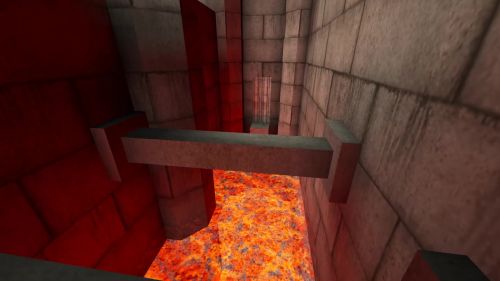 Unreal Tournament 99 First Person gameplay screenshot 9 of 9 - Map: CTF-BT-(CN)Happy2011.unr - Demo: 4893a976-dc04-4aa6-bf26-57cae3dccfae.dem - Gameplay match