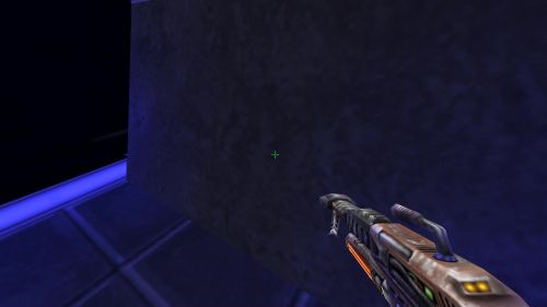 Unreal Tournament 99 First Person gameplay screenshot 7 of 9 - Map: CTF-BT-Lux.unr - Demo: 1c1e2440-2df4-46ba-aba4-05b58a3d6f7e.dem - Gameplay match