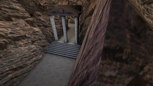 Unreal Tournament 99 First Person gameplay screenshot 1 of 8 - Map: CTF-BT-(B)AboveAndBeyond.unr - Demo: 86fdbfdf-dcb7-4181-bff2-927ad0910dd3.dem - Gameplay match