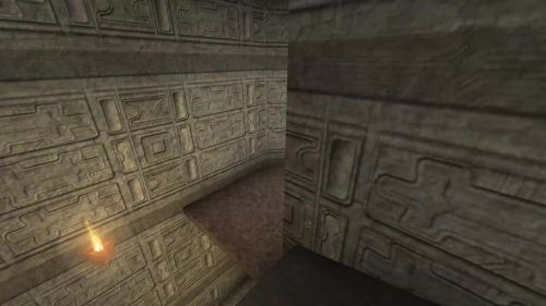 Unreal Tournament 99 First Person gameplay screenshot 6 of 8 - Map: CTF-BT-(B)AboveAndBeyond.unr - Demo: 86fdbfdf-dcb7-4181-bff2-927ad0910dd3.dem - Gameplay match