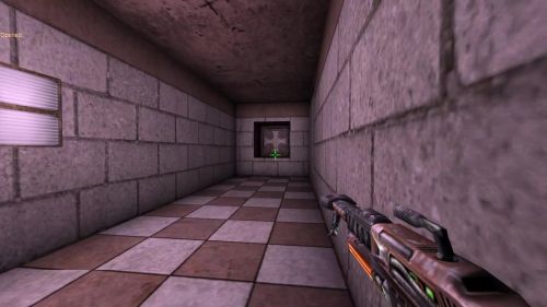Unreal Tournament 99 First Person gameplay screenshot 4 of 11 - Map: CTF-BT-ShitMap.unr - Demo: 95a608fa-ae75-400c-843d-0339d50f938b.dem - Gameplay match