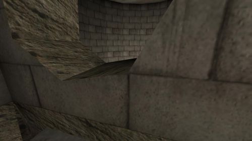 Unreal Tournament 99 First Person gameplay screenshot 6 of 9 - Map: CTF-BT-(Dere)TheSanctuaryV2.unr - Demo: a3c9f78c-42e2-4237-80f6-56cc512e1777.dem - Gameplay match