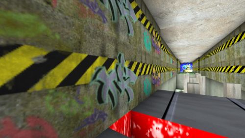 Unreal Tournament 99 First Person gameplay screenshot 1 of 10 - Map: CTF-BT-(goku)-IDK-dbl.unr - Demo: 70d4da54-9664-42c8-89eb-93ab5975bd41.dem - Gameplay match