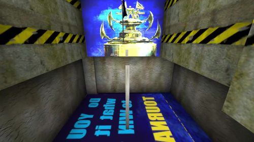 Unreal Tournament 99 First Person gameplay screenshot 4 of 10 - Map: CTF-BT-(goku)-IDK-dbl.unr - Demo: 70d4da54-9664-42c8-89eb-93ab5975bd41.dem - Gameplay match