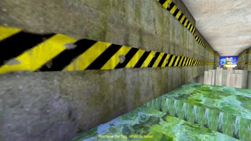 Unreal Tournament 99 First Person gameplay screenshot 6 of 10 - Map: CTF-BT-(goku)-IDK-dbl.unr - Demo: 70d4da54-9664-42c8-89eb-93ab5975bd41.dem - Gameplay match