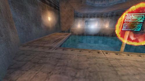 Unreal Tournament 99 First Person gameplay screenshot 2 of 9 - Map: CTF-BT-PolarExpedition-RE2.unr - Demo: 01979983-5768-4193-b353-5d5af268f2fd.dem - Gameplay match