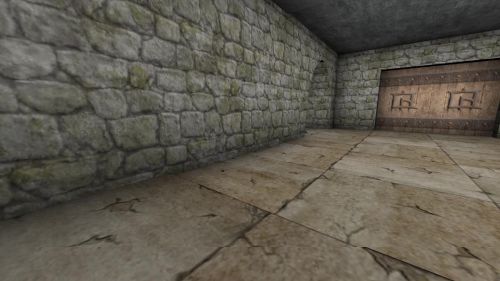 Unreal Tournament 99 First Person gameplay screenshot 2 of 9 - Map: CTF-BT-(B)BlitzCastle.unr - Demo: 389458ee-61c5-4f4f-9fe6-878f3720148f.dem - Gameplay match