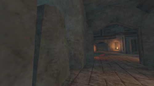 Unreal Tournament 99 First Person gameplay screenshot 6 of 11 - Map: CTF-BT-Aurora.unr - Demo: 4cf8c6a8-92b7-48ec-9dfa-09ab9ca4aa81.dem - Gameplay match
