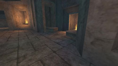 Unreal Tournament 99 First Person gameplay screenshot 7 of 11 - Map: CTF-BT-Aurora.unr - Demo: 4cf8c6a8-92b7-48ec-9dfa-09ab9ca4aa81.dem - Gameplay match