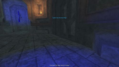 Unreal Tournament 99 First Person gameplay screenshot 9 of 11 - Map: CTF-BT-Aurora.unr - Demo: 4cf8c6a8-92b7-48ec-9dfa-09ab9ca4aa81.dem - Gameplay match