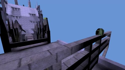 Unreal Tournament 99 First Person gameplay screenshot 1 of 10 - Map: CTF-BT-TheLookout-v2.unr - Demo: c484fce7-4e45-4db1-87d3-79b02d2d2fb1.dem - Gameplay match
