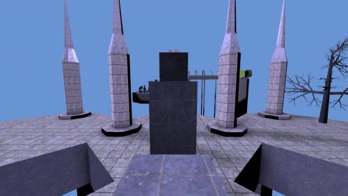Unreal Tournament 99 First Person gameplay screenshot 3 of 10 - Map: CTF-BT-TheLookout-v2.unr - Demo: c484fce7-4e45-4db1-87d3-79b02d2d2fb1.dem - Gameplay match