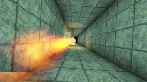 Unreal Tournament 99 First Person gameplay screenshot 8 of 10 - Map: CTF-BT-TheLookout-v2.unr - Demo: c484fce7-4e45-4db1-87d3-79b02d2d2fb1.dem - Gameplay match