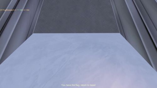 Unreal Tournament 99 First Person gameplay screenshot 7 of 10 - Map: CTF-BT-Verglas.unr - Demo: 1229ca80-2be4-471e-8a23-d023387b142a.dem - Gameplay match