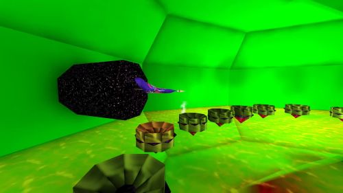 Unreal Tournament 99 First Person gameplay screenshot 6 of 12 - Map: CTF-BT-(Cal)Bounce!-i4g.unr - Demo: ac2cb9aa-4315-414f-8de2-b3e03f4b114e.dem - Gameplay match