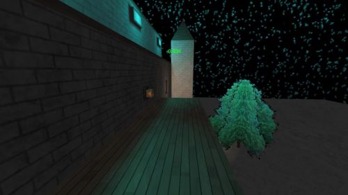 Unreal Tournament 99 First Person gameplay screenshot 1 of 9 - Map: CTF-BT-omwtoXmas.unr - Demo: c967921b-6528-4a5a-8990-4cde8e24c9a5.dem - Gameplay match