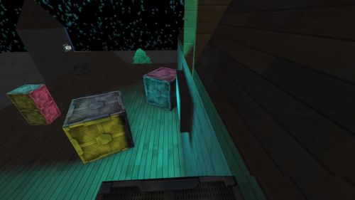 Unreal Tournament 99 First Person gameplay screenshot 9 of 9 - Map: CTF-BT-omwtoXmas.unr - Demo: c967921b-6528-4a5a-8990-4cde8e24c9a5.dem - Gameplay match