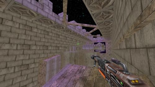Unreal Tournament 99 First Person gameplay screenshot 4 of 9 - Map: CTF-BT-KR-WaitingRoom2.unr - Demo: 85f94623-bf49-46a5-b663-0b292d176902.dem - Gameplay match