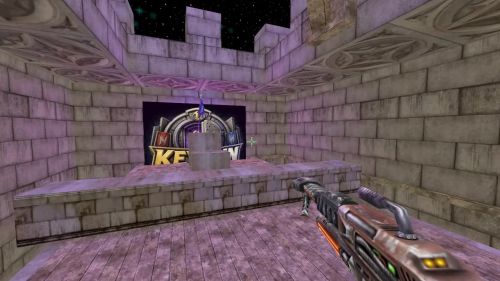 Unreal Tournament 99 First Person gameplay screenshot 6 of 9 - Map: CTF-BT-KR-WaitingRoom2.unr - Demo: 85f94623-bf49-46a5-b663-0b292d176902.dem - Gameplay match