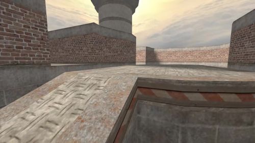 Unreal Tournament 99 First Person gameplay screenshot 6 of 10 - Map: CTF-BT-TrainingGrounds01-Jump.unr - Demo: f333697a-631f-40b9-8a3a-bafe0d96a2d6.dem - Gameplay match