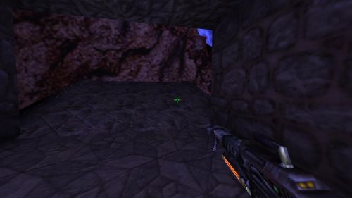 Unreal Tournament 99 First Person gameplay screenshot 4 of 10 - Map: CTF-BT-(Fran)Run-Baby!.unr - Demo: 70e48815-823c-4b0b-aa80-113a77a09b63.dem - Gameplay match