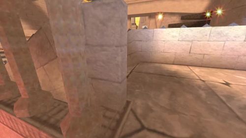 Unreal Tournament 99 First Person gameplay screenshot 1 of 10 - Map: CTF-BT-Gust.unr - Demo: dbe16be1-24c4-4024-8ac0-1cea27c163bc.dem - Gameplay match