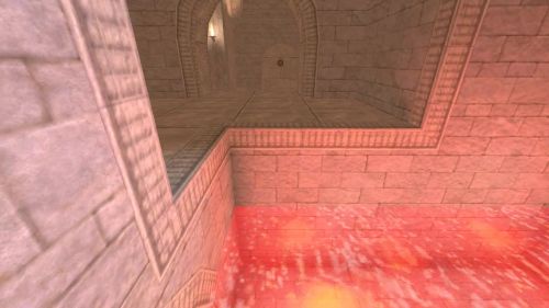 Unreal Tournament 99 First Person gameplay screenshot 5 of 10 - Map: CTF-BT-Gust.unr - Demo: dbe16be1-24c4-4024-8ac0-1cea27c163bc.dem - Gameplay match