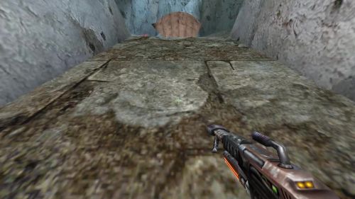 Unreal Tournament 99 First Person gameplay screenshot 8 of 10 - Map: CTF-BT-(alc)Haven.unr - Demo: 7fbc9c2e-62ca-499e-8b4d-0ba044d3e49a.dem - Gameplay match