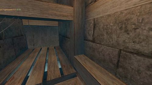 Unreal Tournament 99 First Person gameplay screenshot 7 of 9 - Map: CTF-BT-Claustrophobic-RE.unr - Demo: f5ca4a9b-05c1-4a99-b310-eec117bbf135.dem - Gameplay match