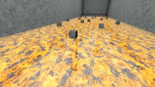 Unreal Tournament 99 First Person gameplay screenshot 5 of 10 - Map: CTF-BT-A109-Jump!!.unr - Demo: d8762627-745c-4d54-b705-938b9d5b1fd0.dem - Gameplay match