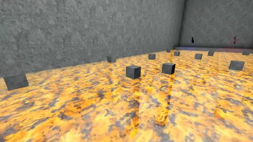 Unreal Tournament 99 First Person gameplay screenshot 6 of 10 - Map: CTF-BT-A109-Jump!!.unr - Demo: d8762627-745c-4d54-b705-938b9d5b1fd0.dem - Gameplay match