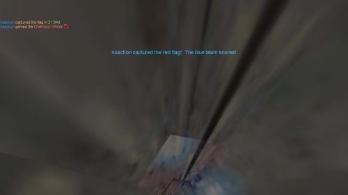 Unreal Tournament 99 First Person gameplay screenshot 10 of 10 - Map: CTF-BT-XLandMorden.unr - Demo: 6902e7f2-2afb-4d38-a205-198c3ede9fc6.dem - Gameplay match