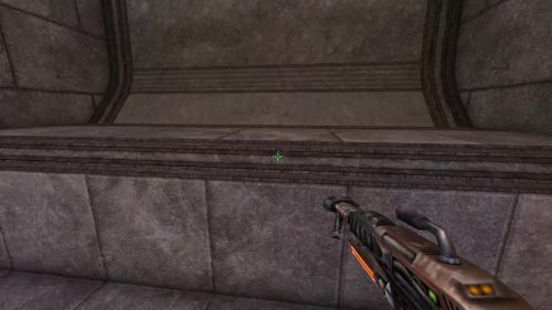 Unreal Tournament 99 First Person gameplay screenshot 4 of 9 - Map: CTF-BT-AzurePalace-V1.unr - Demo: 3fca9e47-e6b5-4788-801c-329f6e1e6dd8.dem - Gameplay match