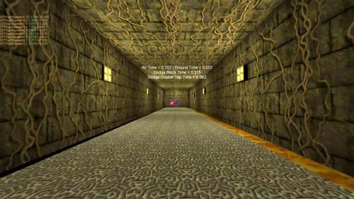 Unreal Tournament 99 First Person gameplay screenshot 7 of 10 - Map: CTF-BT-(Fran)Franconion.unr - Demo: a01d639b-38f4-4e59-b2ee-aef5aff106fd.dem - Gameplay match