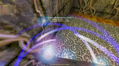 Unreal Tournament 99 First Person gameplay screenshot 9 of 10 - Map: CTF-BT-(Fran)Franconion.unr - Demo: a01d639b-38f4-4e59-b2ee-aef5aff106fd.dem - Gameplay match