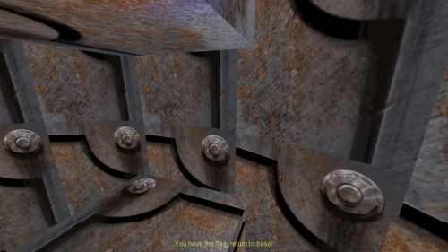 Unreal Tournament 99 First Person gameplay screenshot 9 of 10 - Map: CTF-BT-shitfest-1-04.unr - Demo: 080e184b-5319-4184-ad81-e43ac466b1b8.dem - Gameplay match