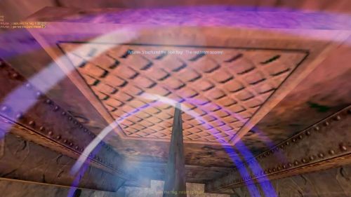 Unreal Tournament 99 First Person gameplay screenshot 10 of 10 - Map: CTF-BT-[LUN]DestructedBase.unr - Demo: 50b88170-e64f-4dd6-af01-454f2a689adf.dem - Gameplay match