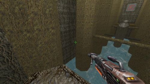 Unreal Tournament 99 First Person gameplay screenshot 5 of 10 - Map: CTF-BT-(CN)HallsOfPain-Fix.unr - Demo: c51ac266-b7ba-46a6-a762-3a35efc19db8.dem - Gameplay match
