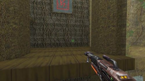 Unreal Tournament 99 First Person gameplay screenshot 6 of 10 - Map: CTF-BT-(CN)HallsOfPain-Fix.unr - Demo: c51ac266-b7ba-46a6-a762-3a35efc19db8.dem - Gameplay match