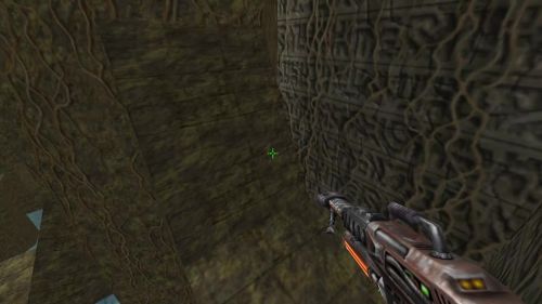 Unreal Tournament 99 First Person gameplay screenshot 8 of 10 - Map: CTF-BT-(CN)HallsOfPain-Fix.unr - Demo: c51ac266-b7ba-46a6-a762-3a35efc19db8.dem - Gameplay match