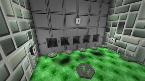 Unreal Tournament 99 First Person gameplay screenshot 4 of 10 - Map: CTF-BT-(bar)LessonJump-VF.unr - Demo: cc6393b0-f7c5-4712-908b-c879fb8131ac.dem - Gameplay match