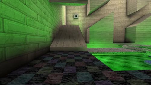 Unreal Tournament 99 First Person gameplay screenshot 5 of 10 - Map: CTF-BT-(bar)LessonJump-VF.unr - Demo: cc6393b0-f7c5-4712-908b-c879fb8131ac.dem - Gameplay match